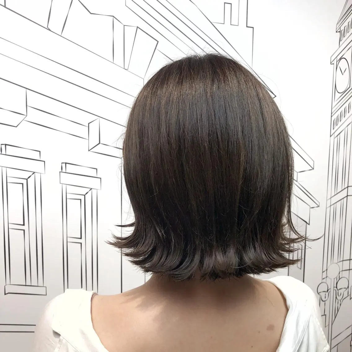 ショート カラー レイヤー,ボブ / 彩未のヘアスタイル