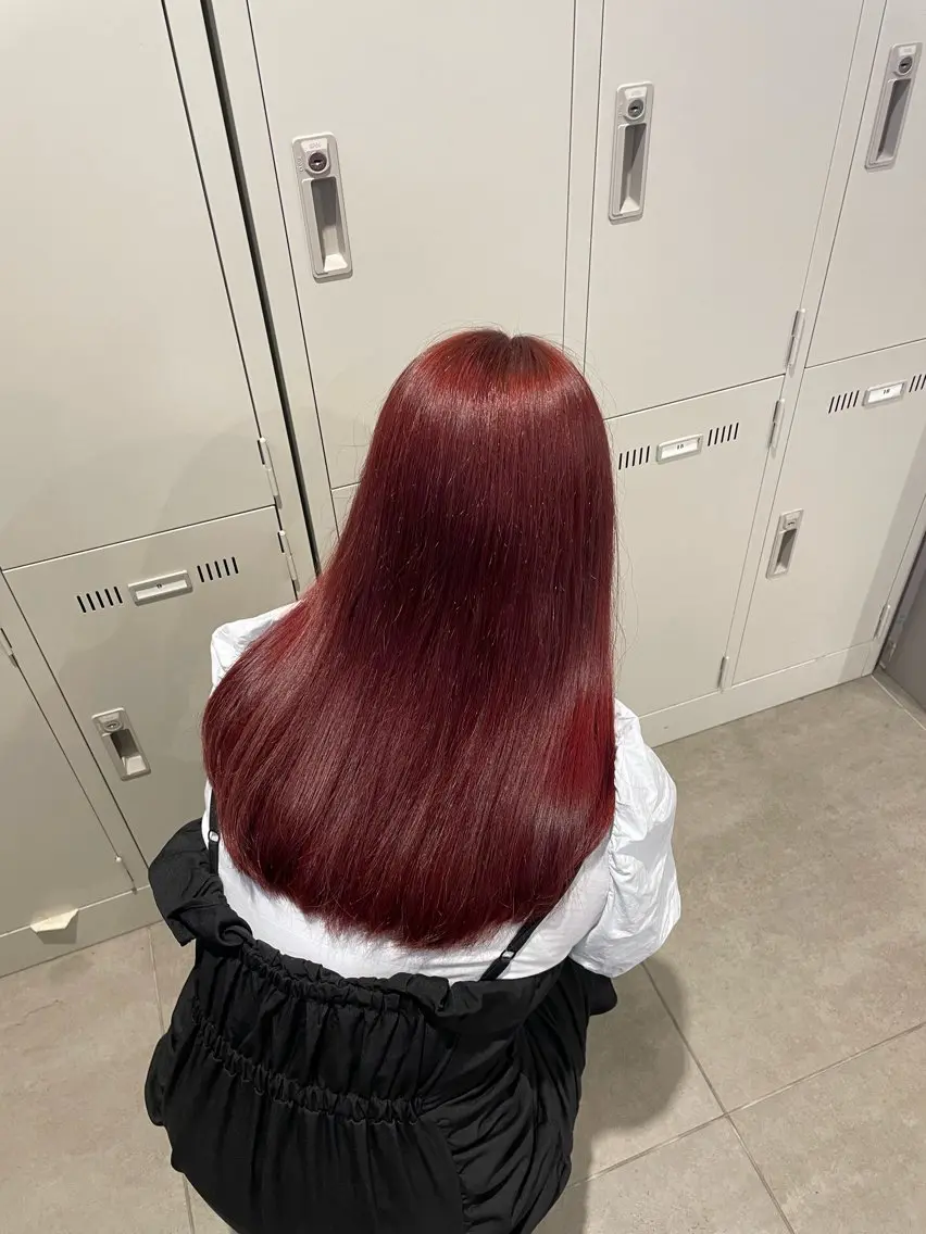 ロング カラー ヘアアレンジ ヘアカラー トリートメント ヘアセット 💗横浜美容室 💗HARUNAのヘアスタイル