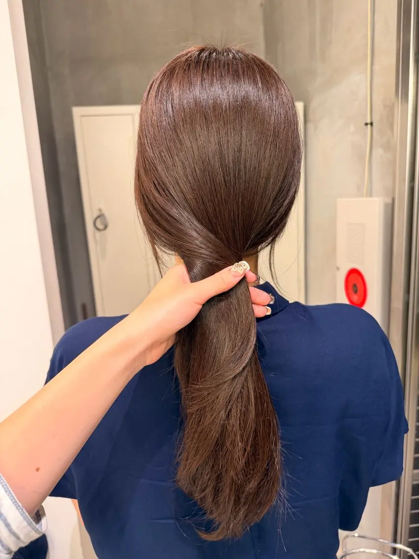 ロング ヘアカラー ルナ/ カットモデル募集中のヘアスタイル