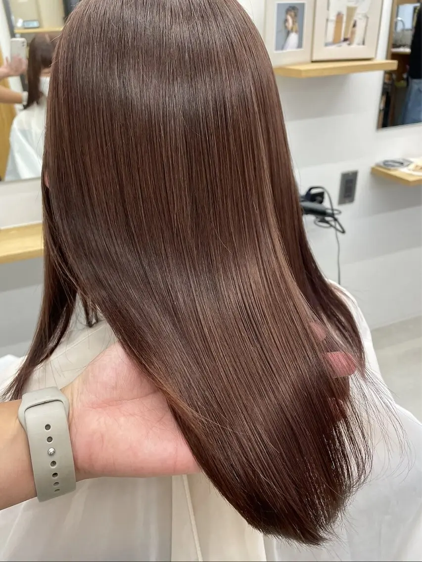 縮毛矯正＋バイカルテトリートメントの写真