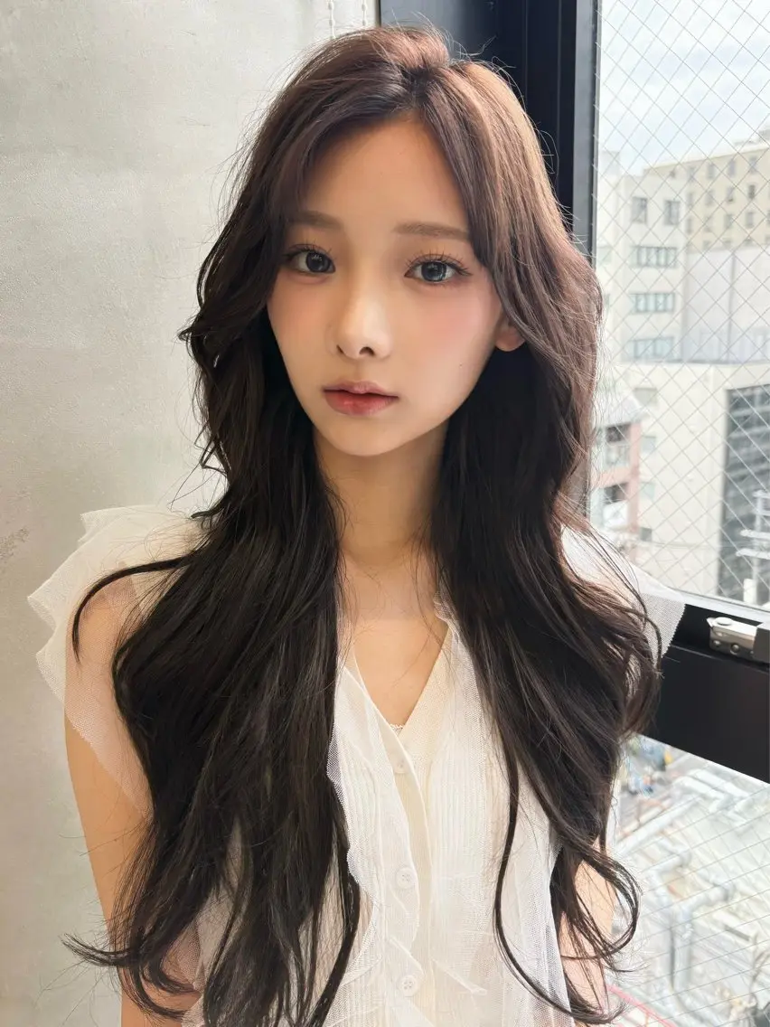 ロング カット ヘアカラー まさとお洒落 色気個性ヘアのヘアスタイル