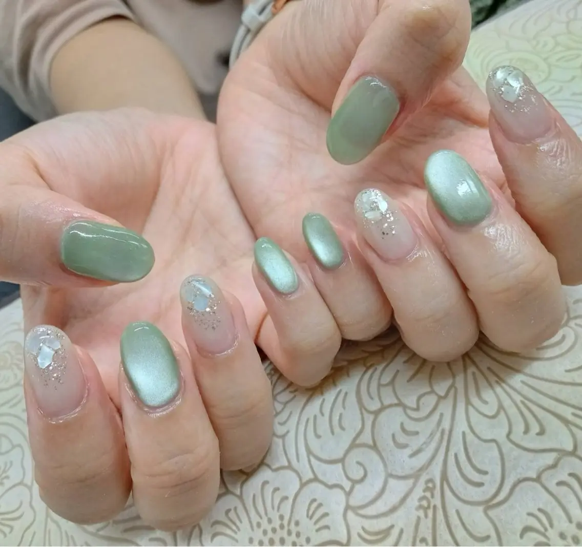 ネイル フラワーネイル precious nail roomのネイルデザイン