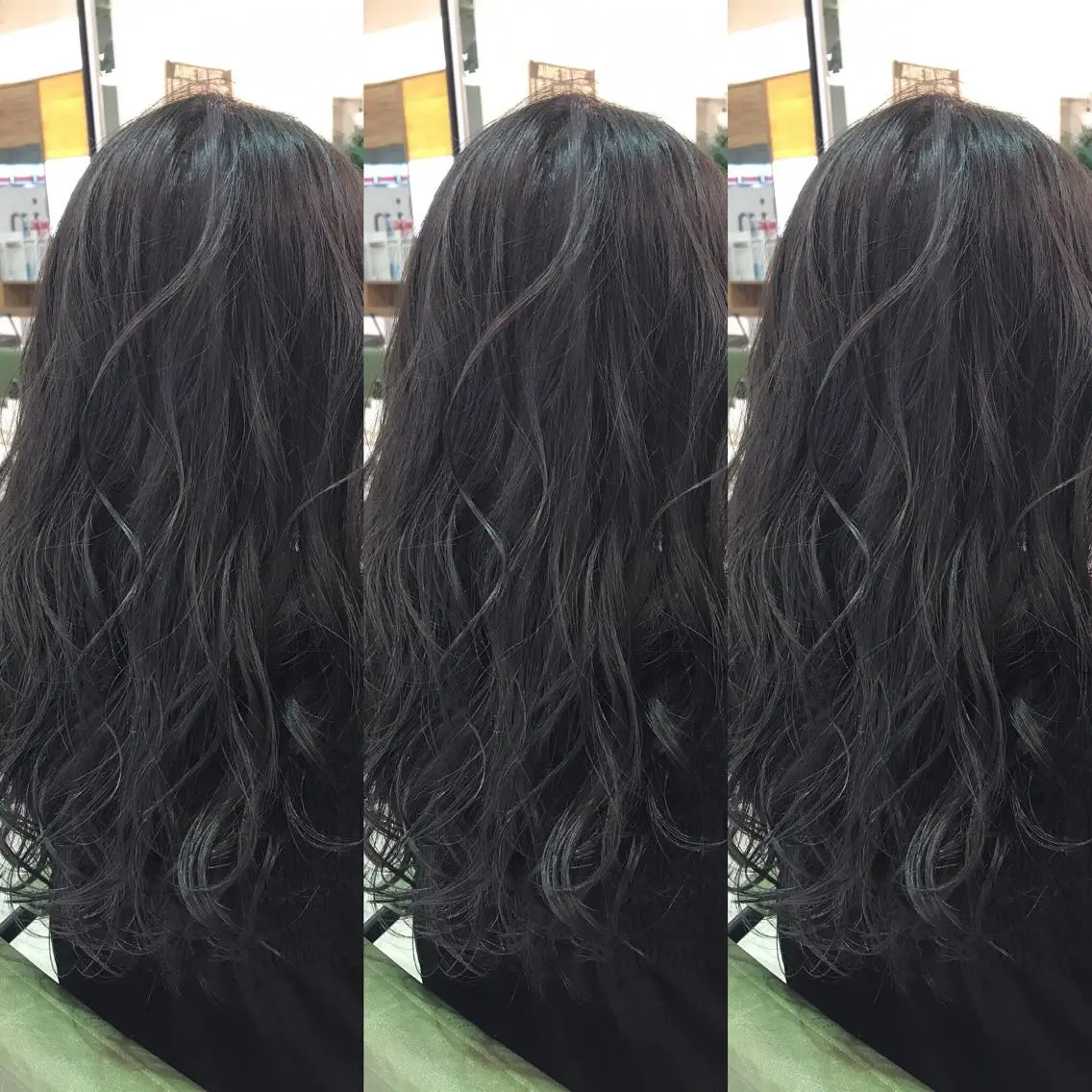 ロング カラー ハイライトカラー イルミナカラー ハイライト 青木 茂樹⭐️ 透明感カラーのヘアスタイル
