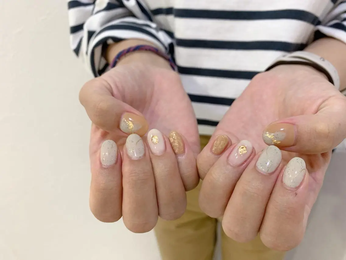 ネイル ハンドネイル 谷川 薫のネイルデザイン