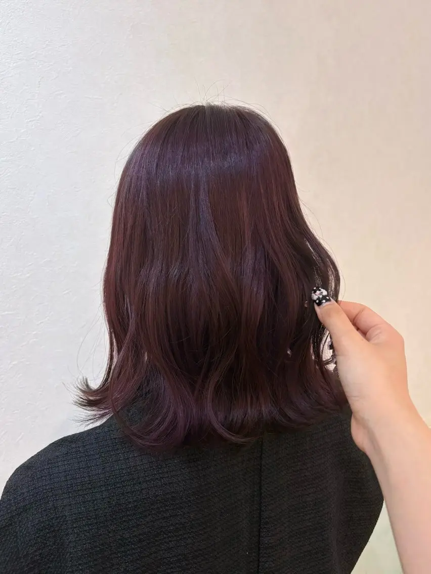 ミディアム カラー 艶感暖色カラー🥀/ レイヤー / れいかのヘアスタイル