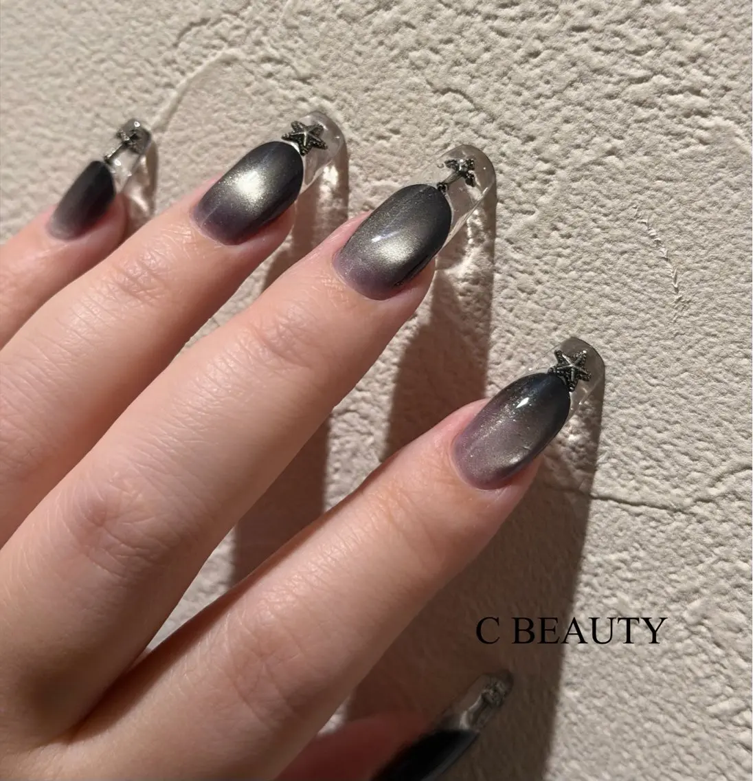 ネイル クリアネイル フレンチネイル 【C BEAUTY】 kobayashiのネイルデザイン