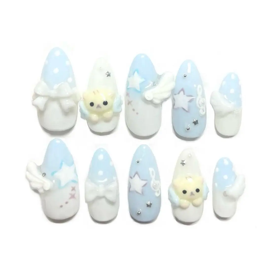 ネイル オーロラネイル チークネイル 長さ出し フットネイル フレンチネイル ハンドネイル Lee Nails チップ長さだし専門店のネイルデザイン