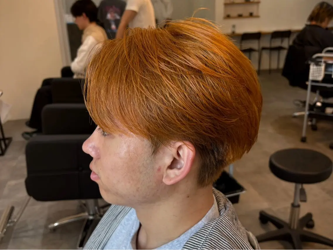 メンズ カット ヘアカラー 大人色気/曲がる縮毛 💫瑠斗のヘアスタイル