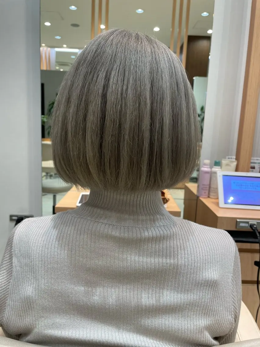 ショート ボブ 似合わせカット/ パーマ/ゆづきのヘアスタイル