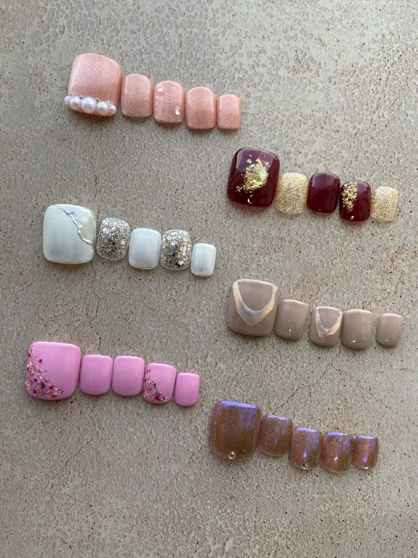 ネイル フットネイル Blissful Ayaka♡のネイルデザイン