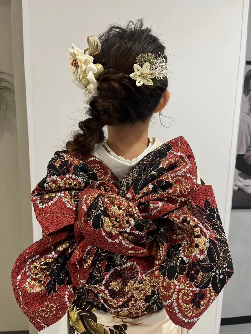 ヘアアレンジ 🩷ダブルカラー/ 暖色カラー🌟るみのヘアスタイル