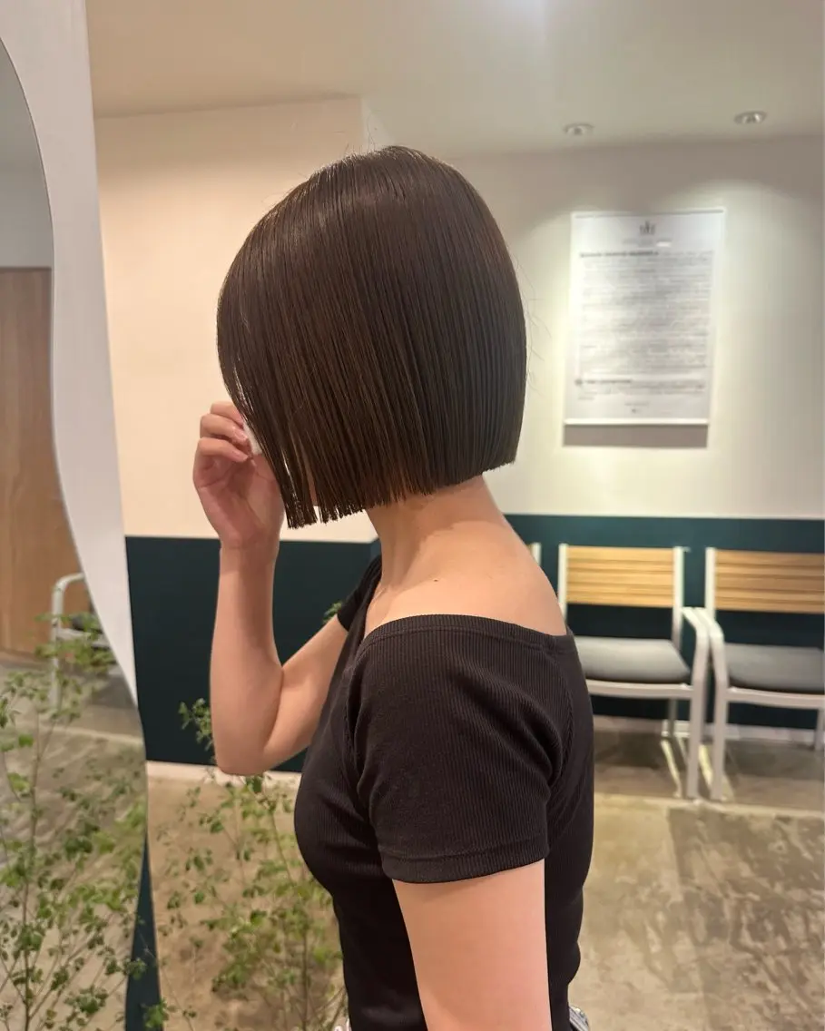 🌺髪質改善オイルカラー+ボブ🌺の写真