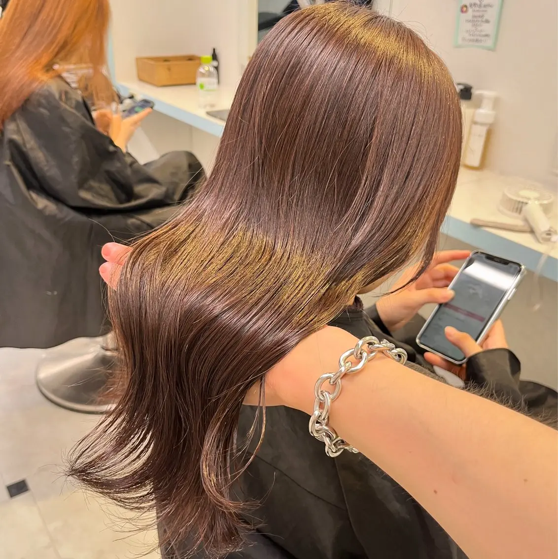 カラー カット ヘアカラー トリートメント 似合わせ💗骨格矯正 💗透明感カラー💗のヘアスタイル
