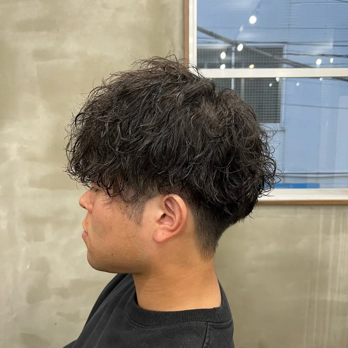 ショート パーマ メンズ カット メンズ満足度No.1 代表 北野拓海 蕨のヘアスタイル