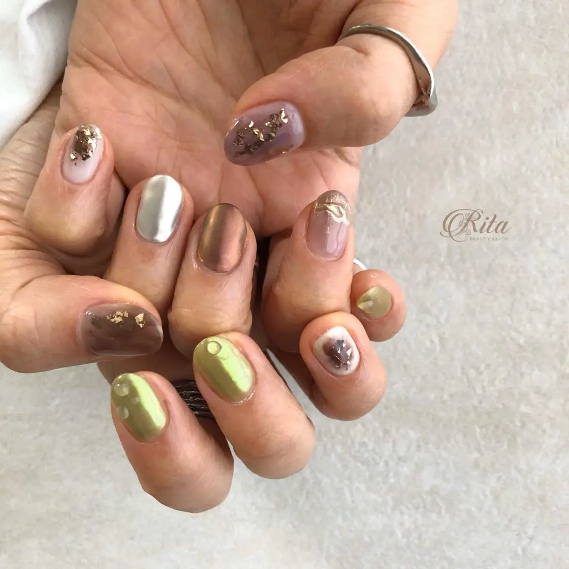 ネイル salon de fika【中崎町】のネイルデザイン