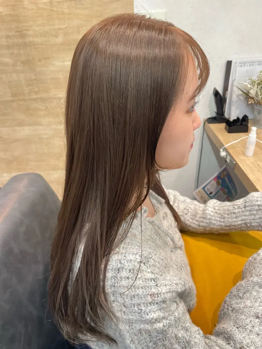 ロング カラー カット ヘアカラー トリートメント 🎀レイヤー/パーマ カラー/ai🎀のヘアスタイル