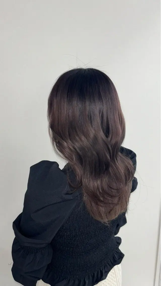 セミロング カラー ヘアアレンジ ヘアカラー トリートメント 町田市鶴川/アシ /MANAのヘアスタイル