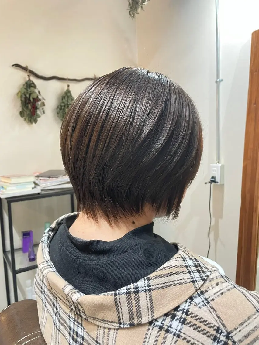 ショート 夜も通える🌙 完全貸切/knotのヘアスタイル