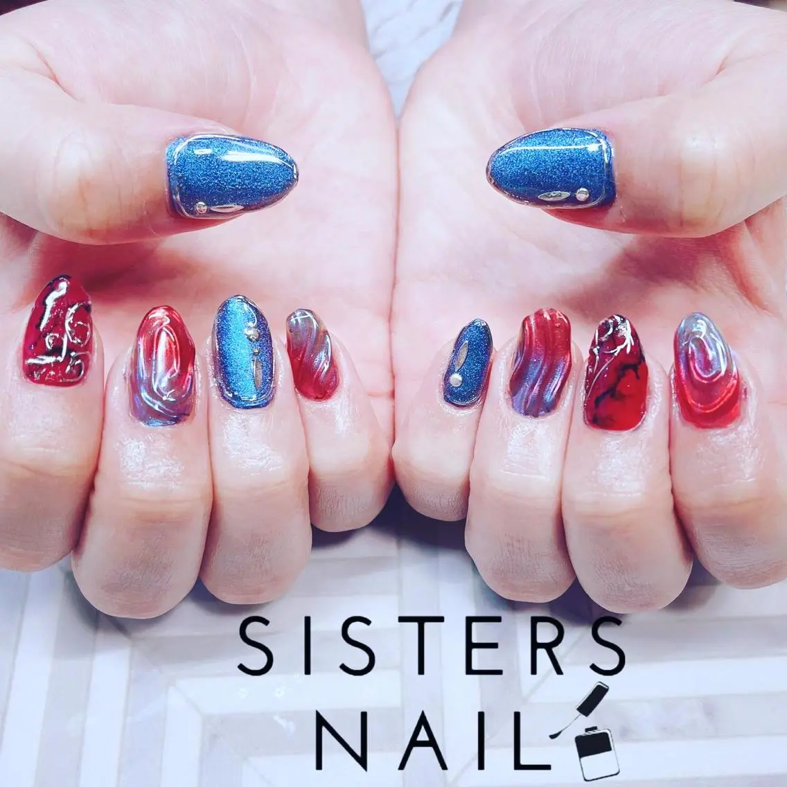 ネイル ハンドネイル ハンドケア sisters nail.fのネイルデザイン