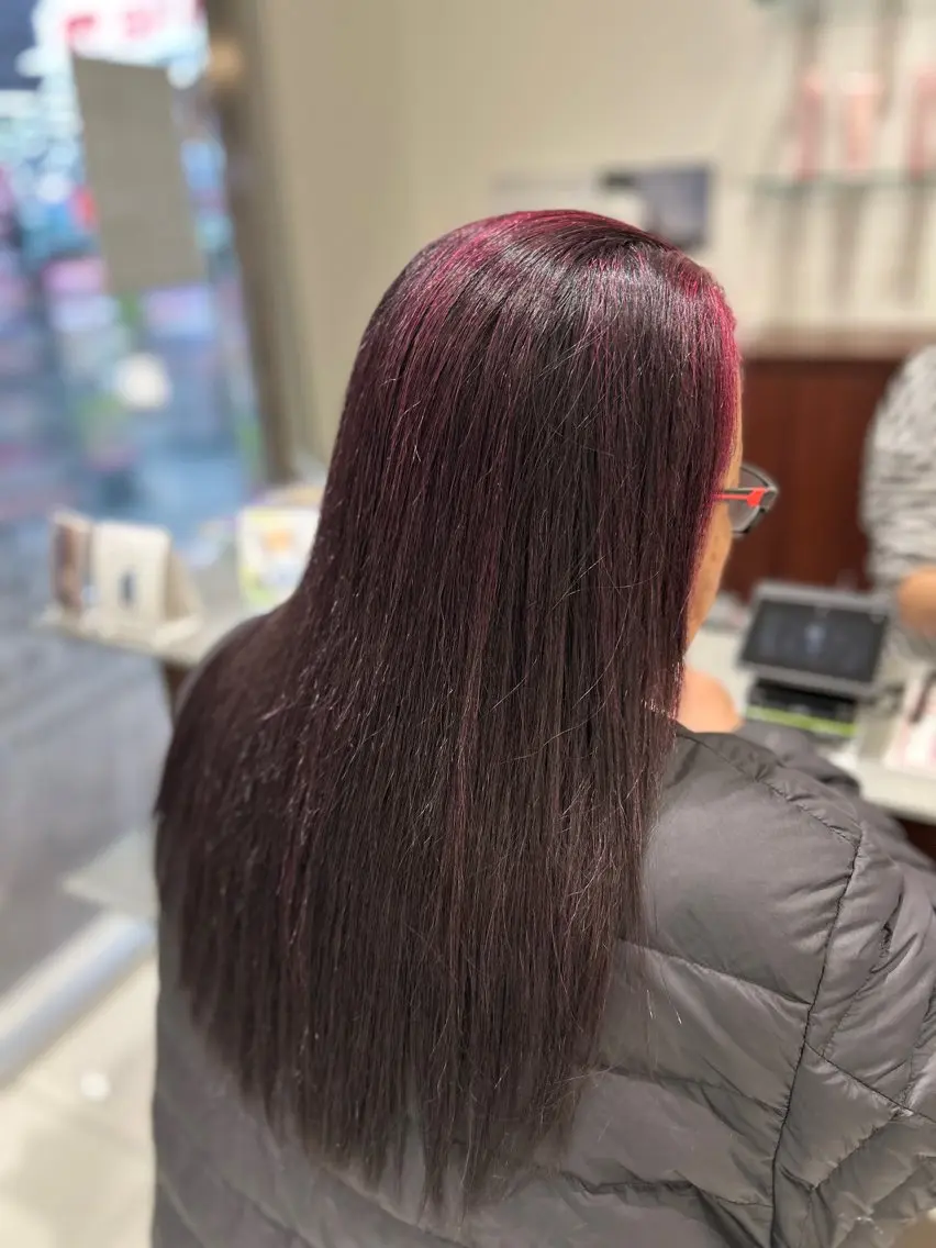 ロング パーマ 仲村 友孝のヘアスタイル