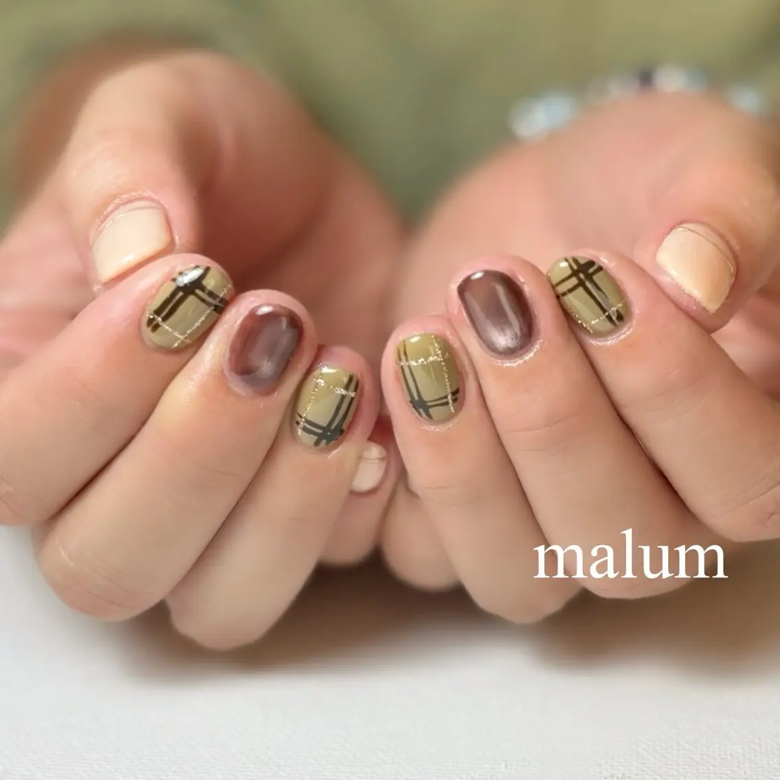 ネイル ハンドネイル malum nailのネイルデザイン