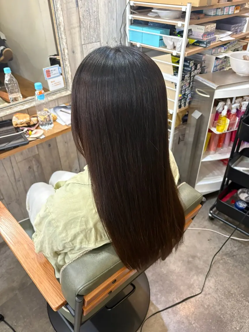 ロング ✨カラーモデル募集 島田龍生のヘアスタイル