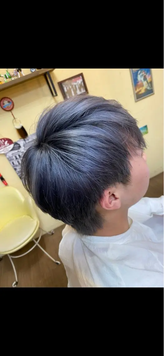 カラー メンズ カット ヘアカラー トリートメント ANSA  hair かいりのヘアスタイル