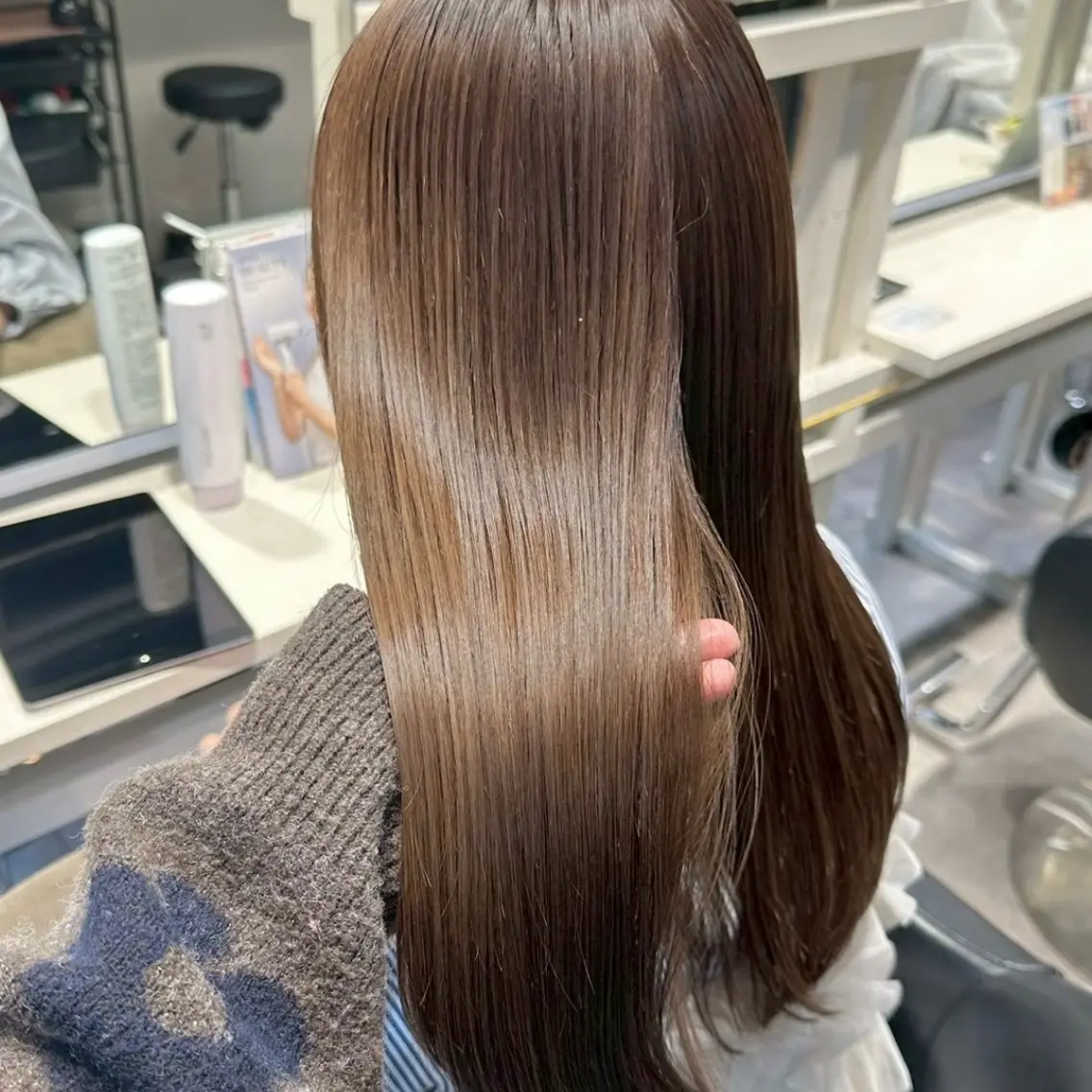 ロング カラー ヘアカラー トリートメント 🎀愛されモテ カラー🎀/moeのヘアスタイル