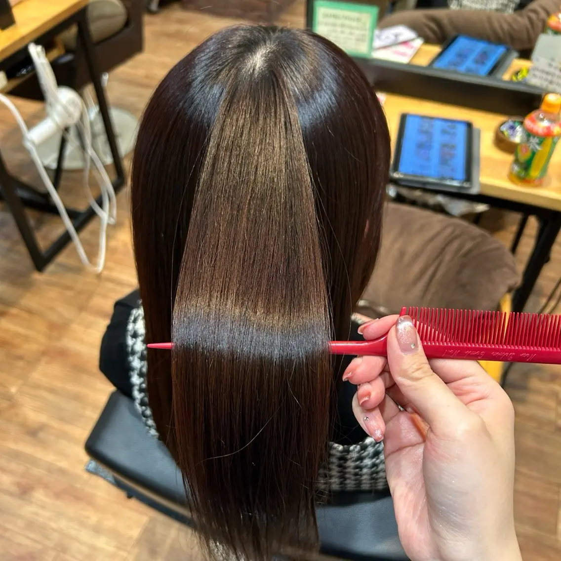セミロング カット ヘアカラー 征矢 錦糸町髪質改善のヘアスタイル