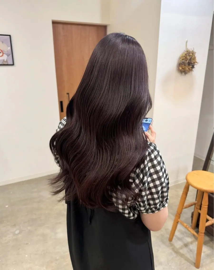 ロング カラー Rina 𓍯のヘアスタイル