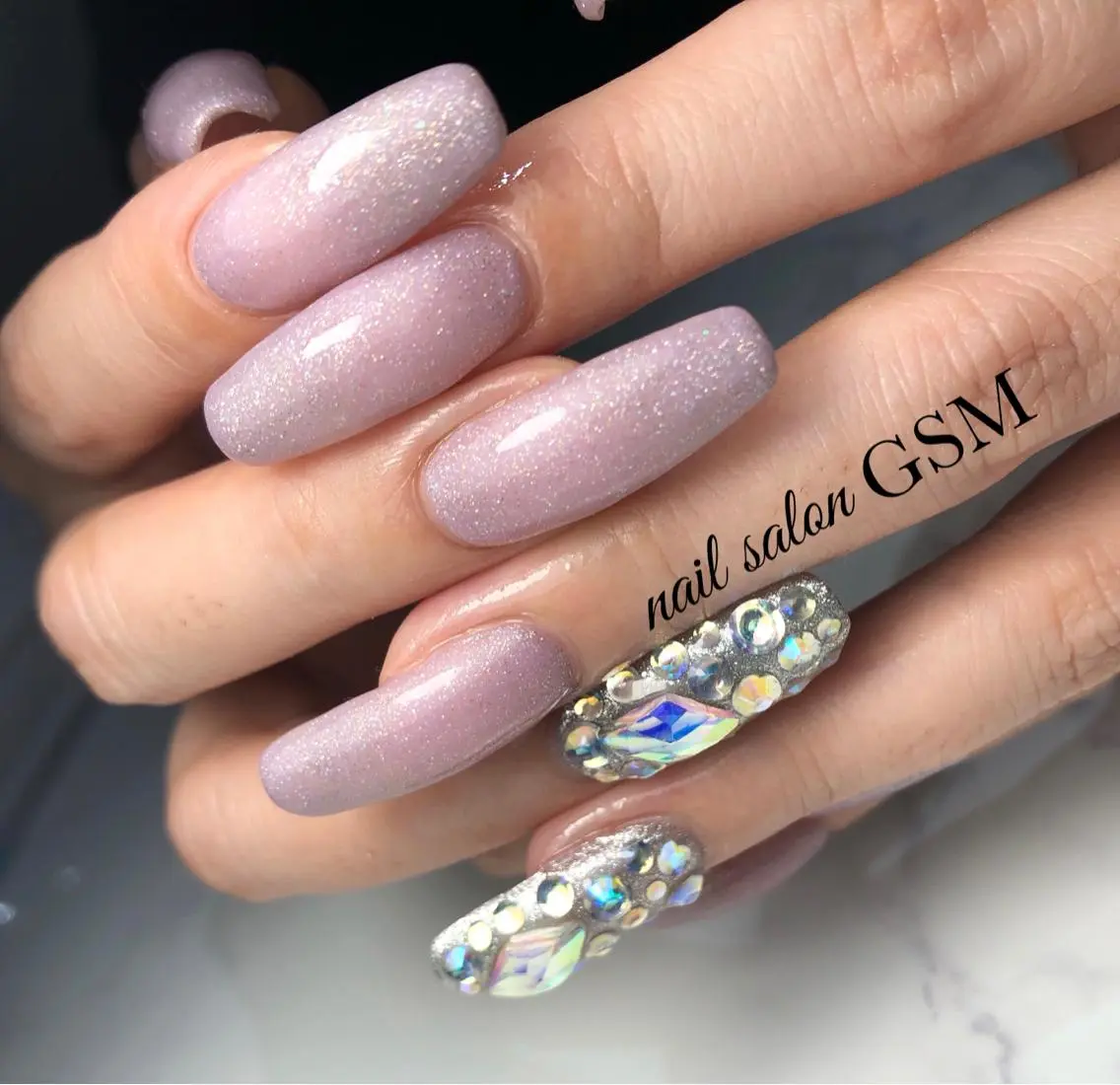 ネイル ワンカラーネイル ハンドネイル nail salon GSMのネイルデザイン