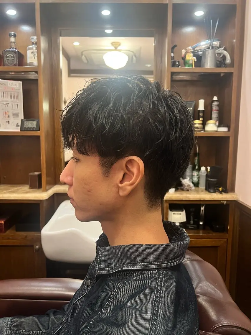 ミディアム 秋山 琳太のヘアスタイル