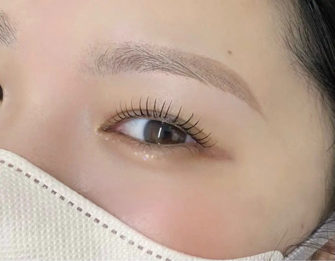🐳アイブロウスタイリング(間引き込)＆まつげパーマ(変更可)🐳【眉wax&まつパ】の写真