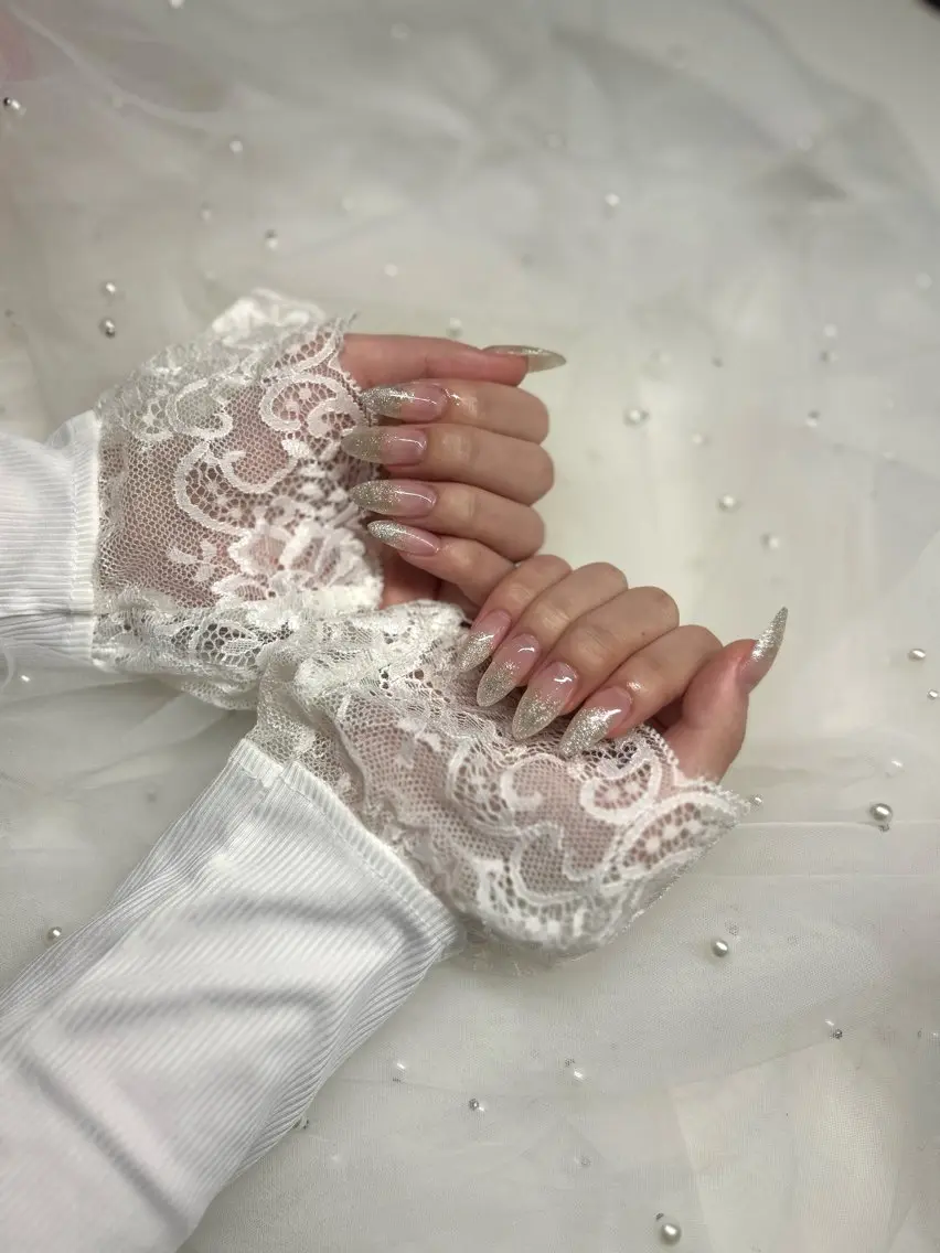 【ネイルモデル】ラメグラデーション✨️の写真