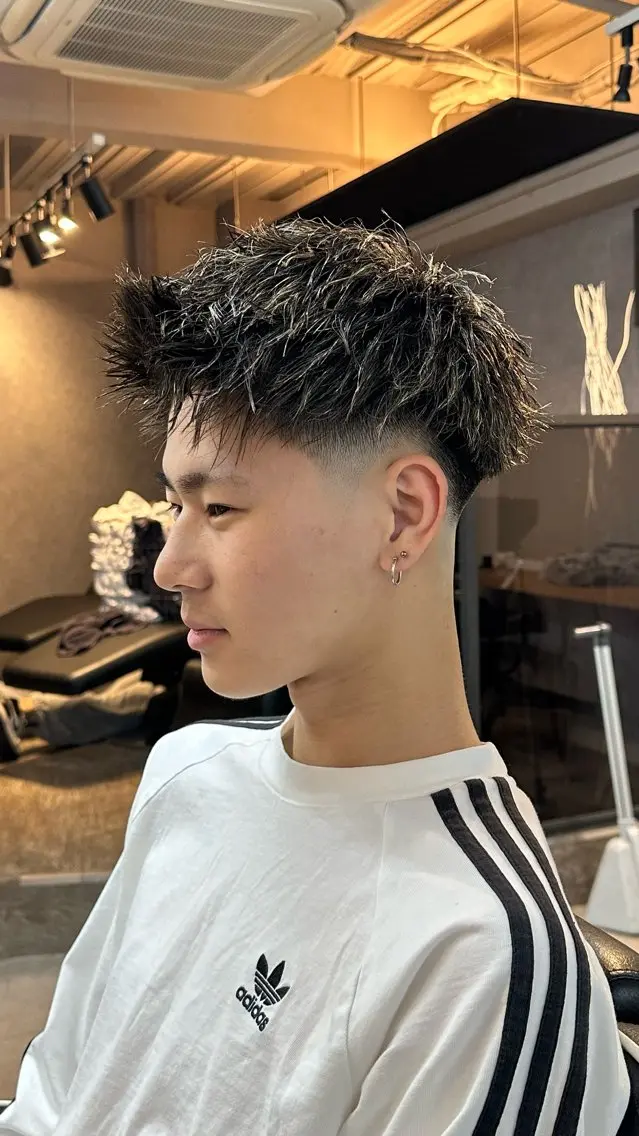 メンズ フェードカット 💥律喜💥/パーマ /メンズ/フェードのヘアスタイル