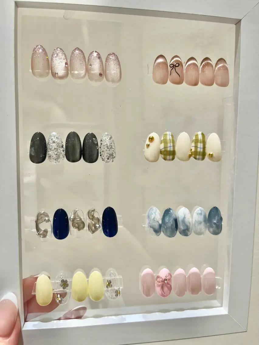 付け替えオフ無料✨️定額サンプルコース💅ドライケア付き!色変更可🙆♀️の写真