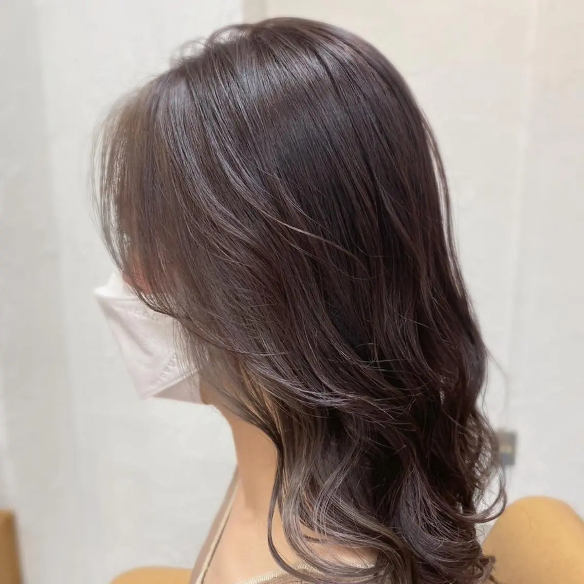 ロング カラー 髪質改善/白髪ぼかし SHIONのヘアスタイル