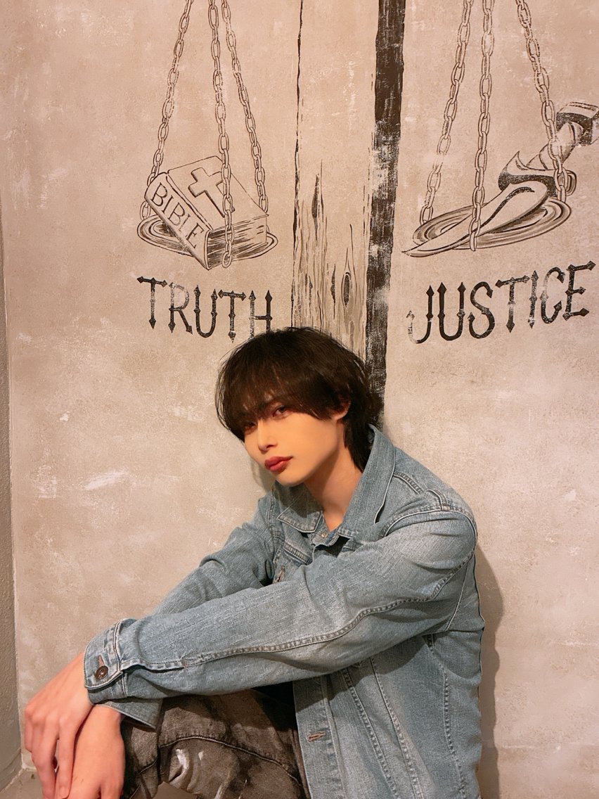 パーマ ヘアアレンジ メンズ 石沢 優月のヘアスタイル