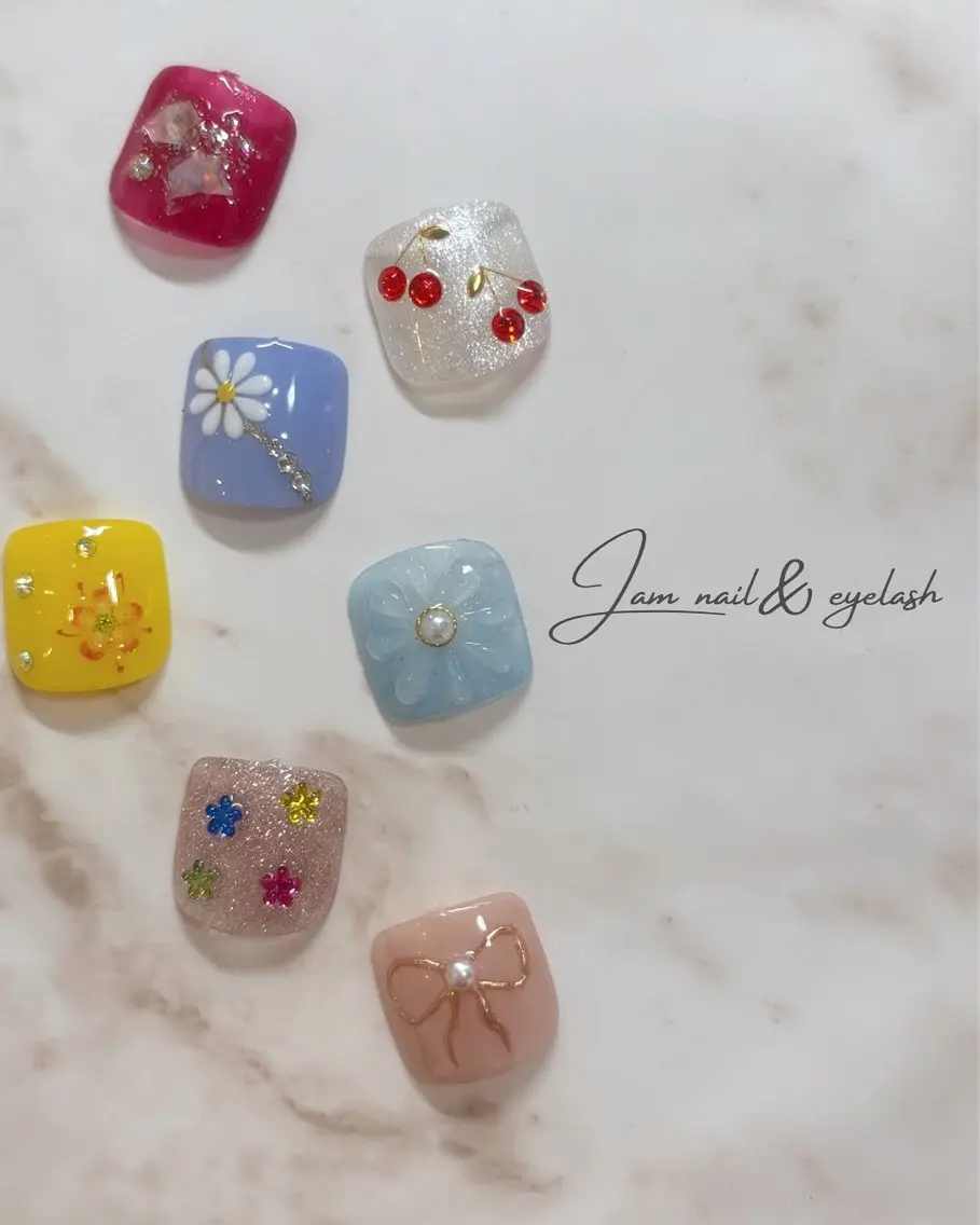 フット🧡定額アート2本の写真