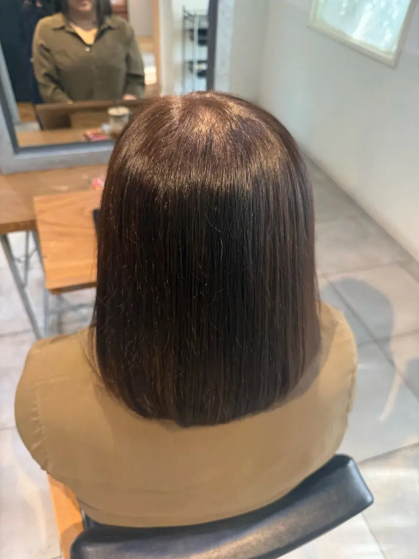 ミディアム カラー カット ヘアカラー 🦕 kiito Runa 🦖のヘアスタイル