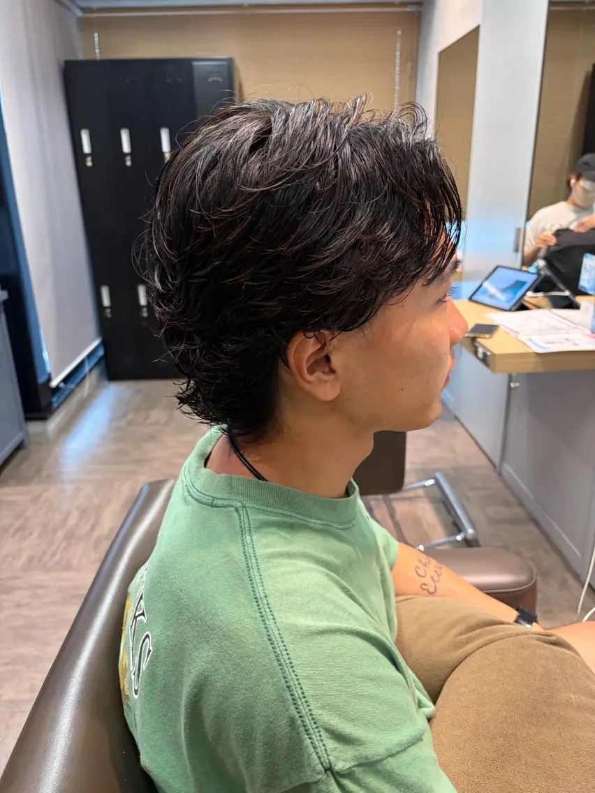 メンズ カット パーマ メンズカット パーマ飯野友喜のヘアスタイル