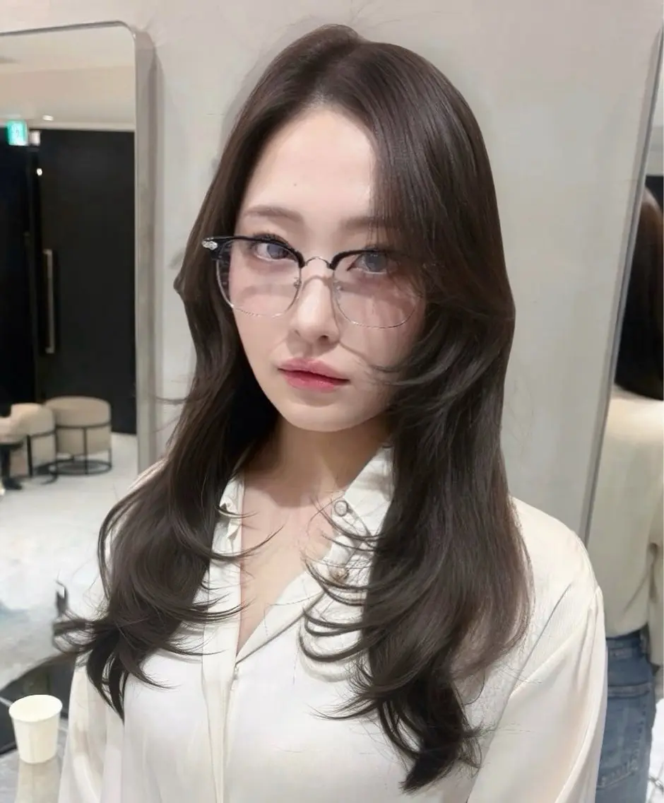 カラー ブラウンカラー 透明感カラー ヘアカラー ⠀ towaのヘアスタイル