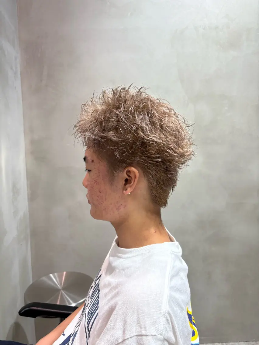 カラー メンズ カット ヘアカラー fifth 清水睦月のヘアスタイル