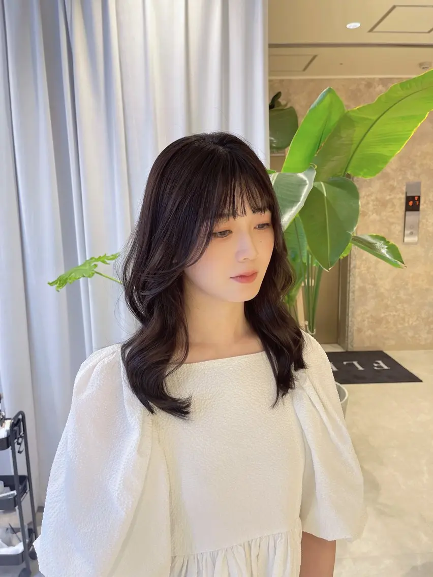 ロング メンズ/アイブロウ 菊池啓太のヘアスタイル