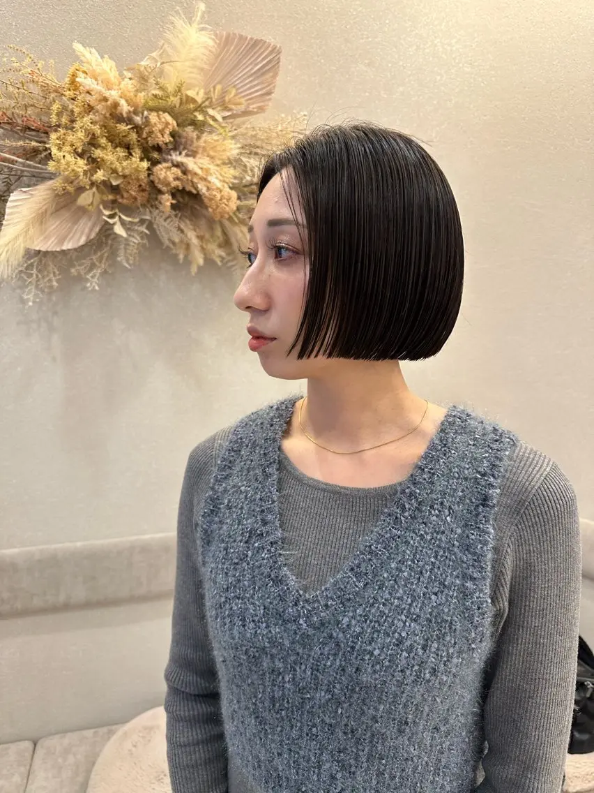 【似合わせカット】マイクロバブル+2ステップトリートメントサービス ¥ 4500の写真