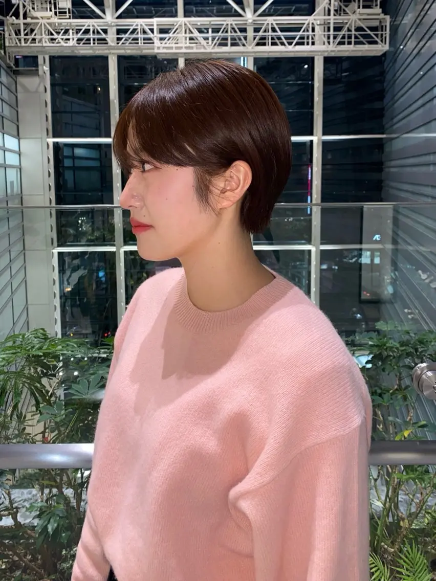ショート カラー カット ヘアカラー トリートメント mai / linoah˚✧のヘアスタイル