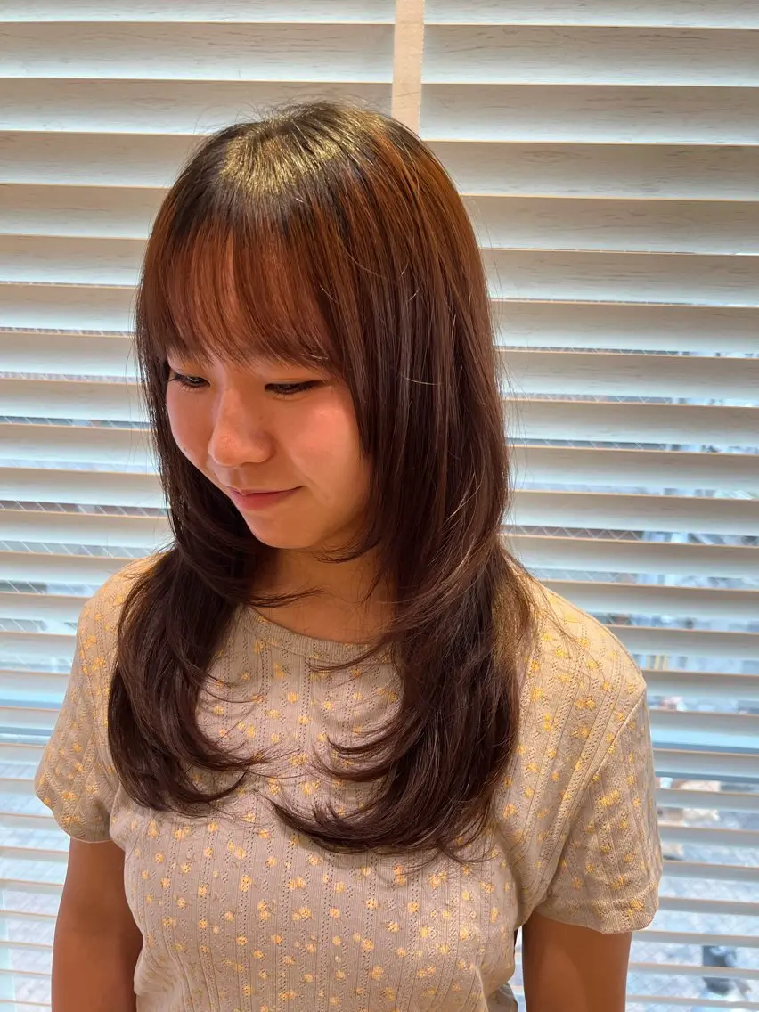 ロング カットモデル様 募集中のヘアスタイル