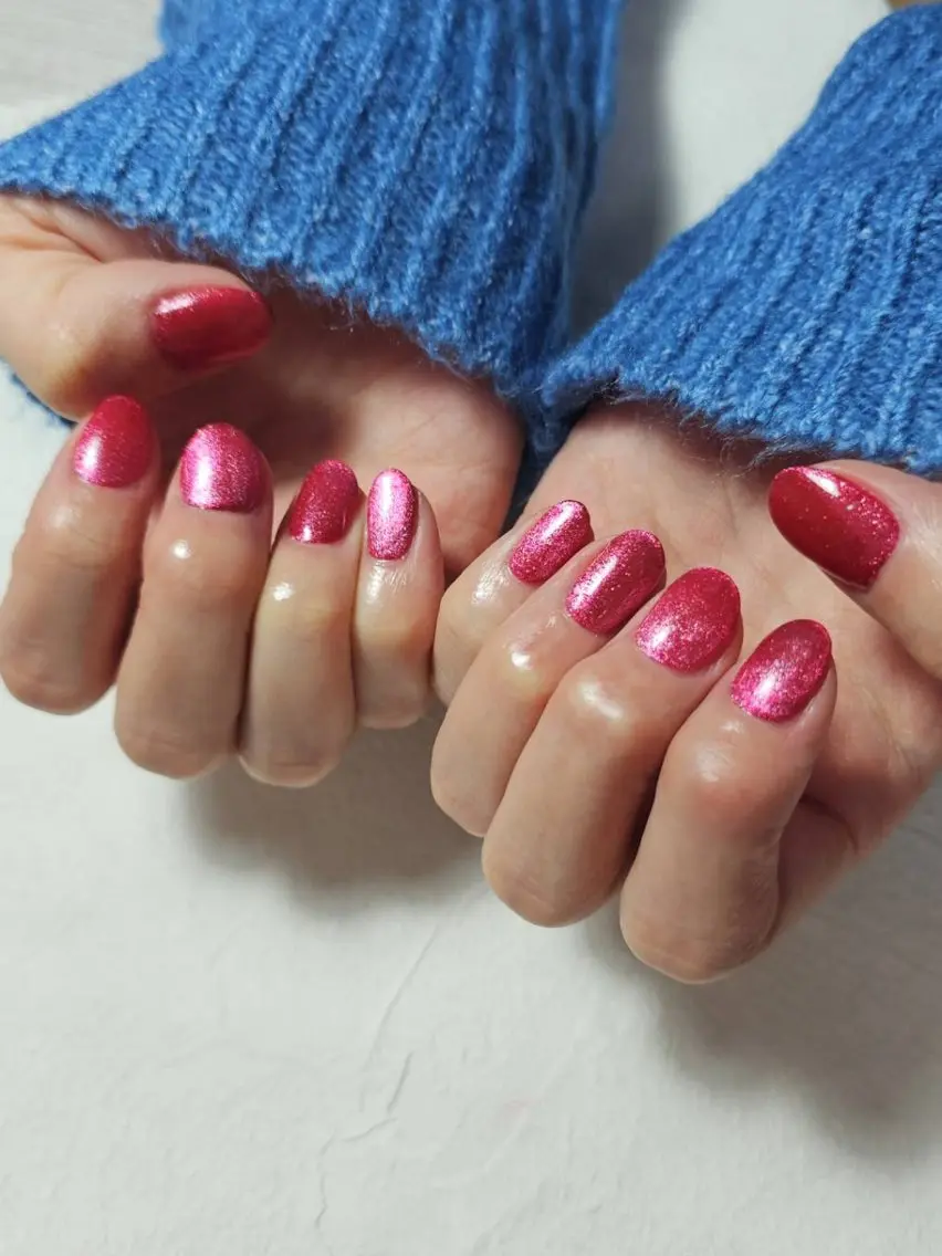 ネイル オーロラネイル フットネイル フレンチネイル ジェルネイル 韓国ネイル mogunail &blowのネイルデザイン