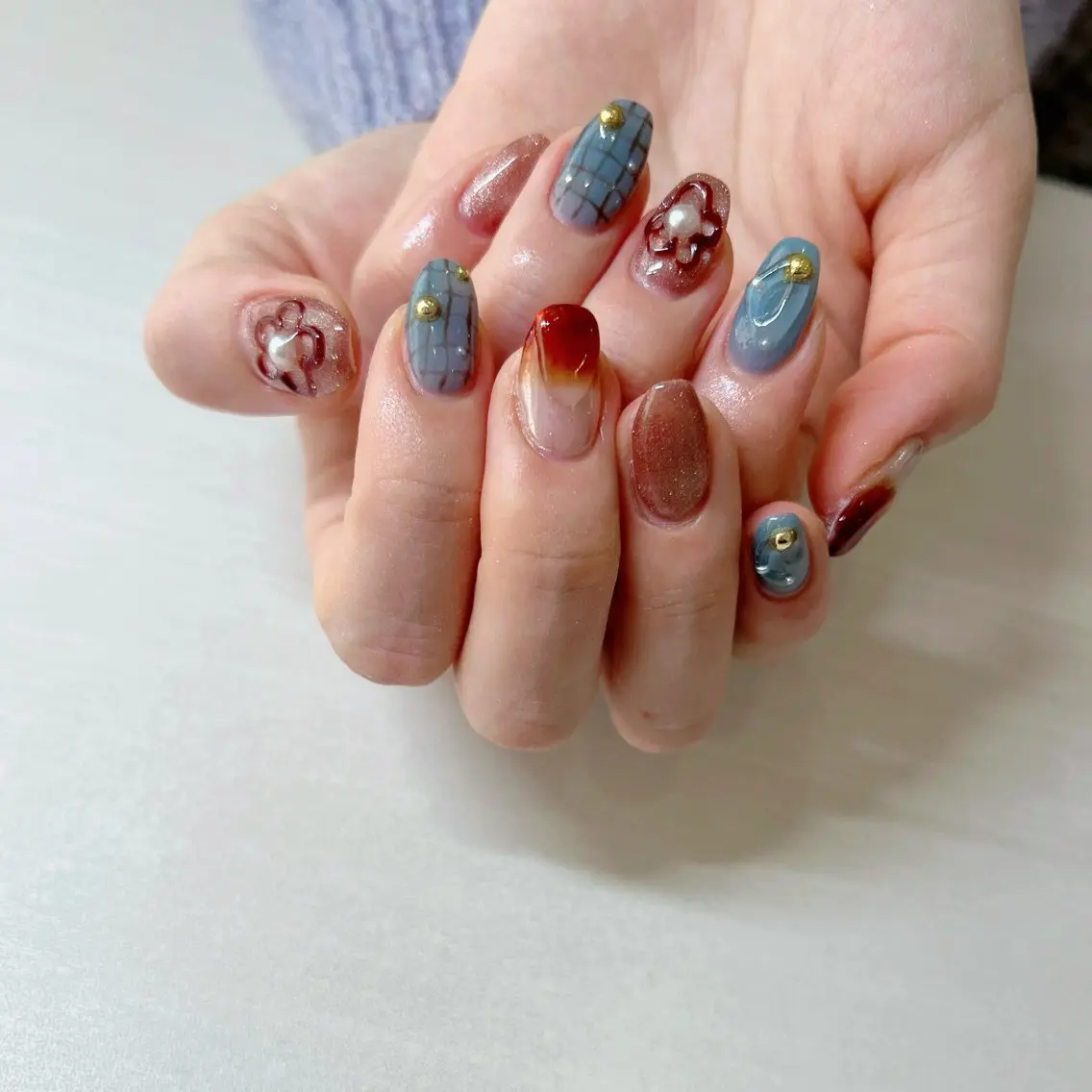 ネイル ハンドネイル Cozy_ ilumのネイルデザイン