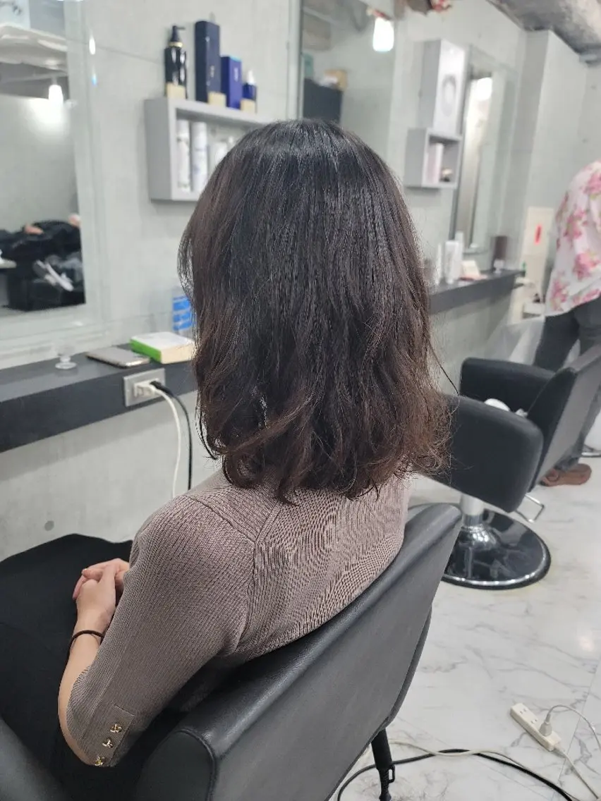 ロング カラー パーマ ❇️安達 優心❇️ レイヤー/艶髪特化のヘアスタイル